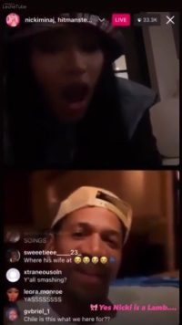 Video porno live de kendrick Lamar y nicki minaj