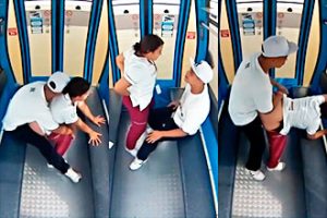 Pareeja singando en Aerovía Guayaquil Viral Porno ecuatoriano