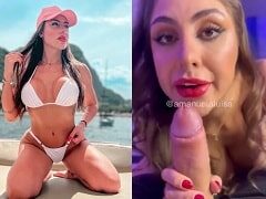 Manuela luisa mamando polla y follando con su novio