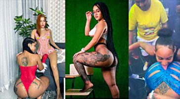 Megane janell moviendo su enorme culo grande