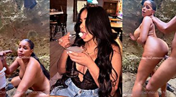 Video porno de la diosa cotizada follando al aire libre