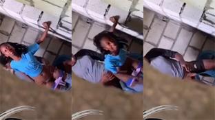 Grabando jovencita mientras folla en una casa abandonada