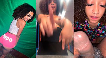 Redd darling mamando una verga gruesa