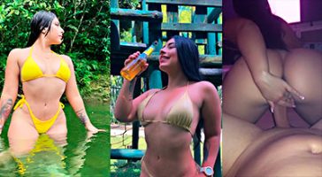 Thaliahna restrepo chupando una polla gruesa