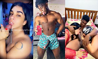 Dominicano de verga bbc follando con un trans y su amiga