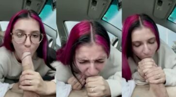 Sophie hart chupando una enorme polla grande