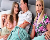 Bonnie Dolce, Sharon White – Blonde Milf Shares Her Stepdaughter’s Big Dick Boyfriend