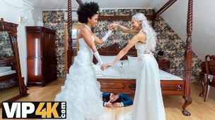 BRIDE4K. Turn to FFM. Hot sex with Veronica Leal & Selva Lapiedra