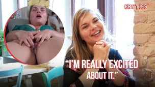 Ersties – Curvy Blonde Gets Wet While Playing With a Dildo