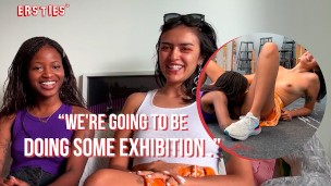 Ersties – Hot Lesbian Couple Have Sex in a Public Classroom