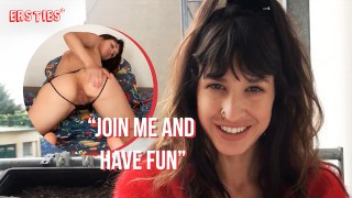 Ersties – Sexy Brunette Plays With Her Swollen Pussy