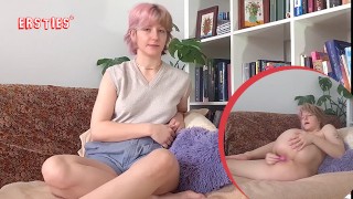 Ersties: Sunny S. aus Wien findet Ärsche unwiderstehlich und befriedigt sich anal