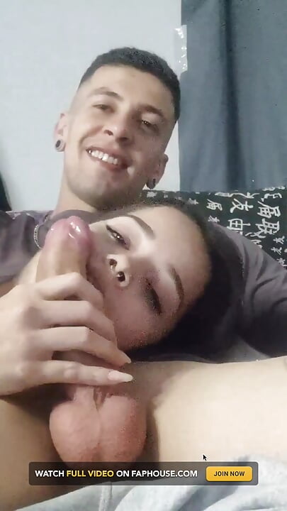 I Was Recording a Solo Handjob, When Debora Prado Saw It, She Wanted to Go Down on Me and Give Me a Perfect Deep Blowjob