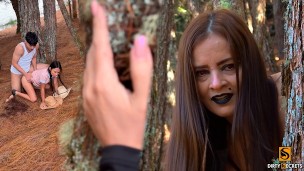 I WATCH LIL TIMY AND EMMA ANTURIN FUCK IN THE MIDDLE OF THE FOREST AND END UP FUCKING LIL TIMY