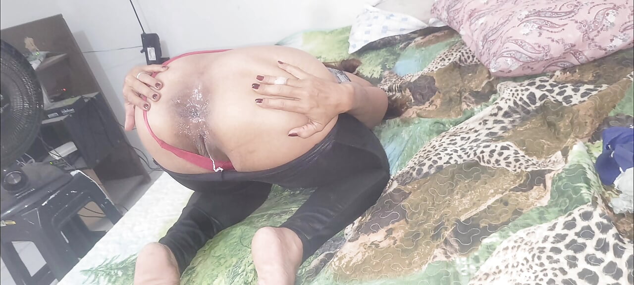 Mind-blowing anal fuck, he mercilessly fucks her ass while the milf screams and asks to stop