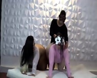 SSBBW Latina Milf Threesome