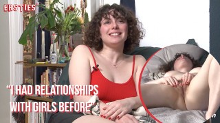 Ersties – Cute Brunette Fingers Herself In Front of a Mirror