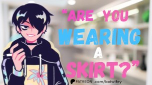 catching your boyfriend crossdressing and fucking him