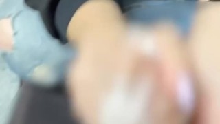 背面手コキ､アナル責め❤︎細身ギャルJDのねっとり変態濃厚プレイ#165【HJJ】