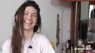 Ersties: Cute Babe Plays With Her Pussy Underwater