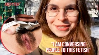 Ersties – Daniela Orgasms While Masturbating With Panties In Her Pussy