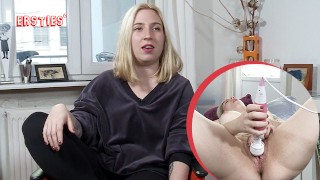 Ersties: Soapy Babe Masturbates With a Hitachi