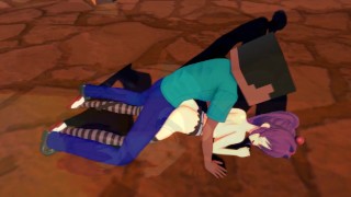 Minecraft – Sex with Spider – Mob Talker – 3D Hentai