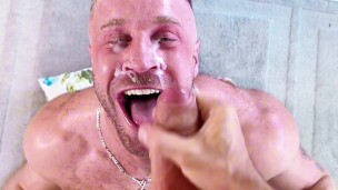 Monster Dicks Mega Ejaculates into my EYES!