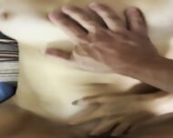 Cheating MILF Gets Fucked By Neighbor Until He Cums All Over Her Tight Pussy