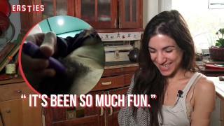 Ersties – Hot Brunette Gets Off In a Public Space