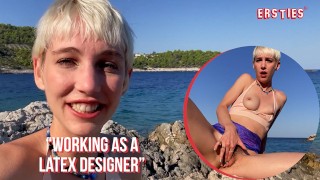 Ersties – Super Cute Babe Enjoys Outdoor Masturbation in Croatia