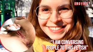 Ersties – Daniela Explores Her Fetish with Women’s Underwear