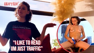 Ersties – Sexy Babe Gets Off Where Everyone Can See Her