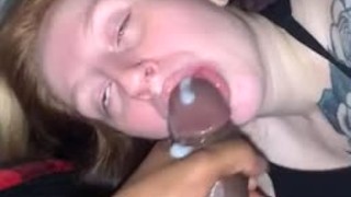 RED HEAD STEPSISTER  GETS PINK PUSSY FUCKED