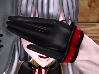 Selvaria fingered in sauna [King_HageTalos]