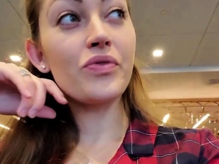 Small titted brunette amateur anal nailed at home