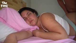 Spoiled step-sister «go away and do the cleaning and leave me alone to rest until 11 AM, I don’t wan