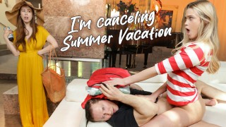 Stepdaughter Yells With Stepdaddy’s Cock Inside Her Again And Again – TeamSkeet