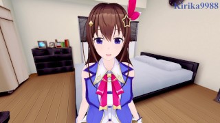 Tokino Sora and I have intense sex in the bedroom. – Hololive VTuber POV Hentai