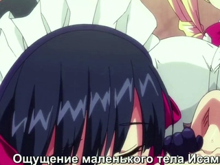 Uncensored Hentai Threesome Creampie Sex and Pussy Eating