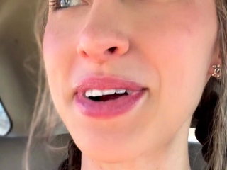 Amateur blonde teen sucks dick in hot pov blowjob sex tape