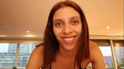 Argentinian slut in lingerie sucks my dick and rides me until I cum in her mouth! Lynn Scream x NicoRD