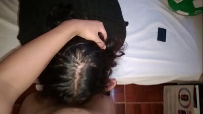 Beautiful BBW Takes My Entire Cock In Her Mouth While Moaning On Camera