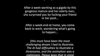 Becoming a Cougar – Chapter 4 – Exit Interview – AI Illustrated Leather Porn Dream