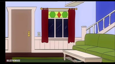 Clevland catches Donna cheating on him with Quagmire when he gets home from a late shift!!