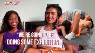 Ersties – Hot Lesbian Couple Have Sex in a Public Classroom