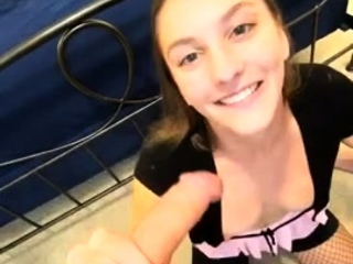 Fantasy threesome hardcore sex with naughty teen