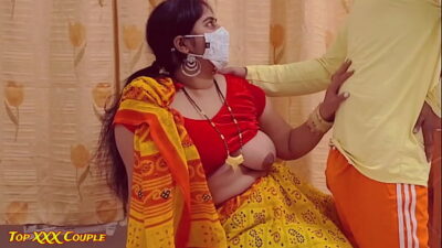 I caught my beautiful maid and then fucked her hard.