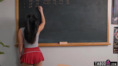 Korean student Kimmy Kimm detention teacher fuck after he caught her