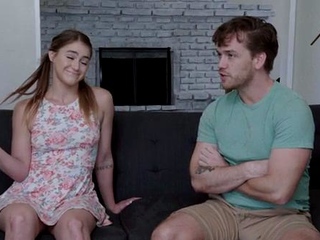 Lusty Kenzie Madison tells her stepbro shell fuck him if he